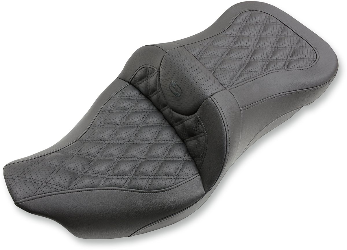 Extended Reach RoadSofa™ Seat - Extended Reach Roadsofa™ Seat - Lattice Stitched - without Backrest - FL '08-'24 [0801-1041]