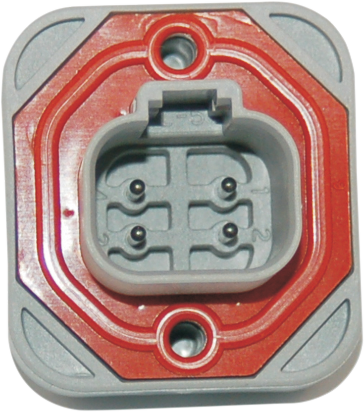 Deutsch DT Sealed Connector Component — Wiring Connector - Deutsch Connector Header - 4 Pin [2120-0663]