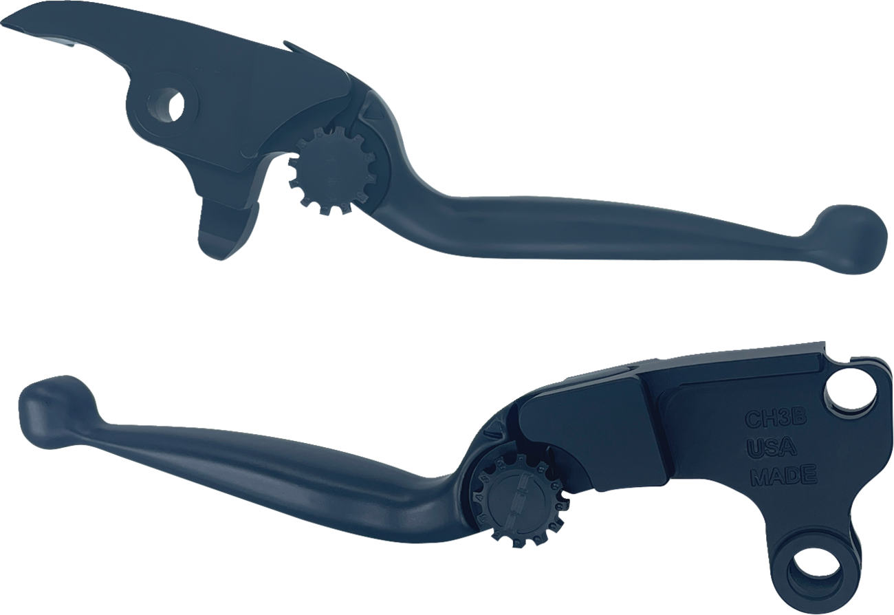 Journey Adjustable Lever Set for Harley Models - Black [0610-2342]
