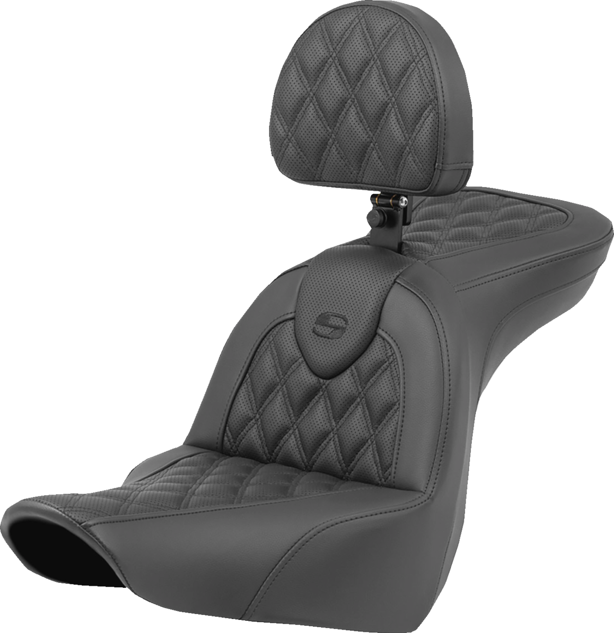 Roadsofa™ Lattice Stitch Seat - Roadsofa™ Seat - Lattice Stitch - with Backrest - FXLR/FLSB '18-'23 [0802-1566]