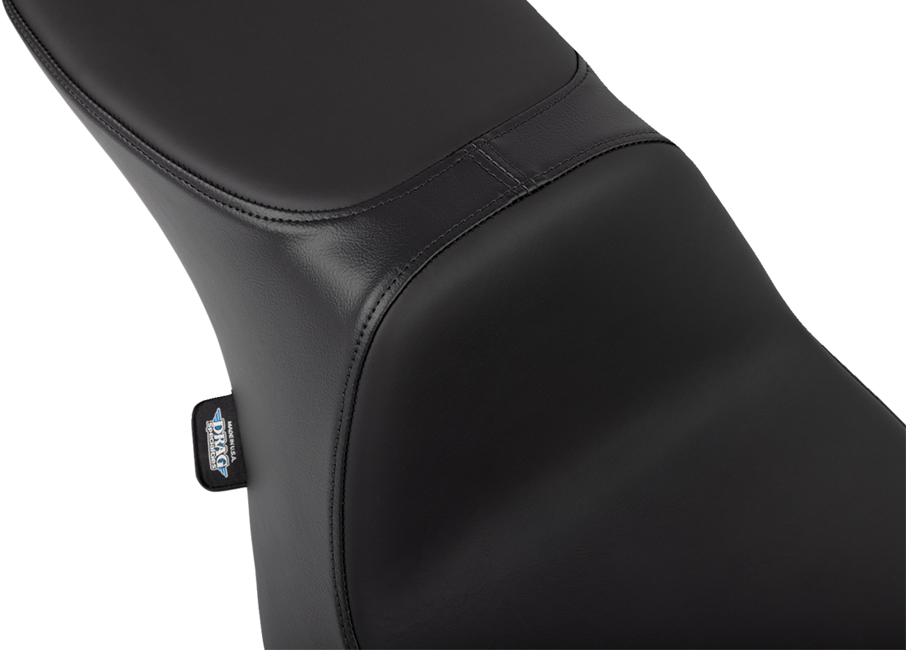 Performance Predator 2-Up Seat - Predator 2-Up Seat - Solar Leather - Smooth - w/o Backrest - FLT/FLH '23-'24 [0801-1951] - Image 2