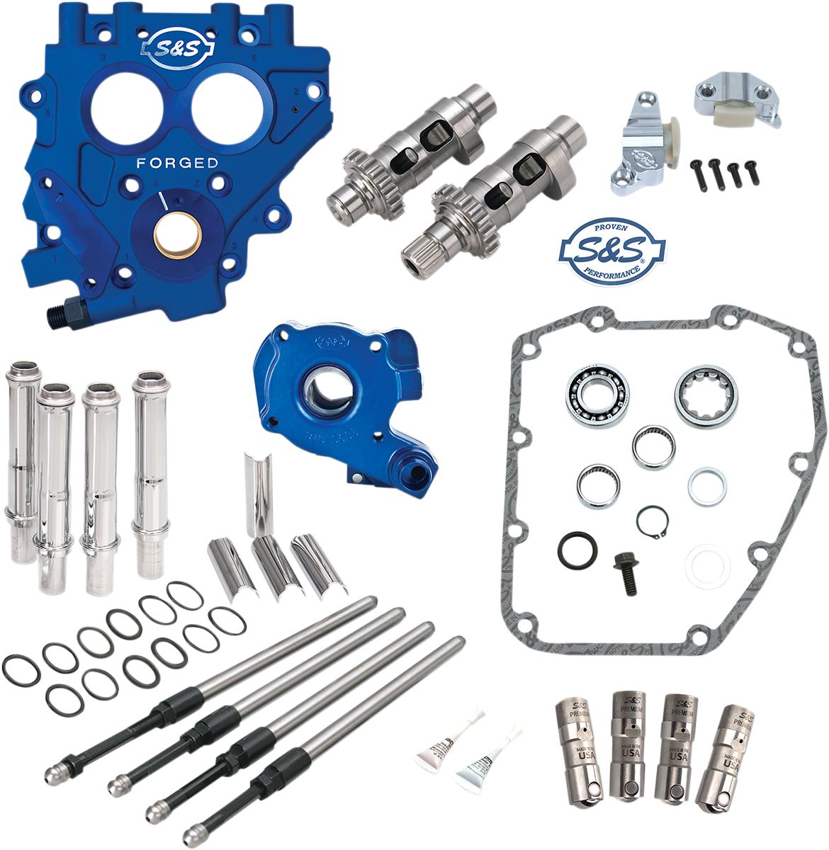 Chain Drive Cam Chest Kit - Cam Chest with Plate Kit - 585CE - Easy Start Cams - Twin Cam [0925-1108]
