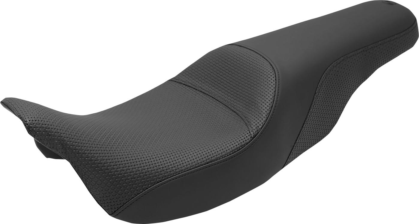 Profiler™ Basketweave Seat - Black - FLH/FLT '08-'20 [0801-1277]