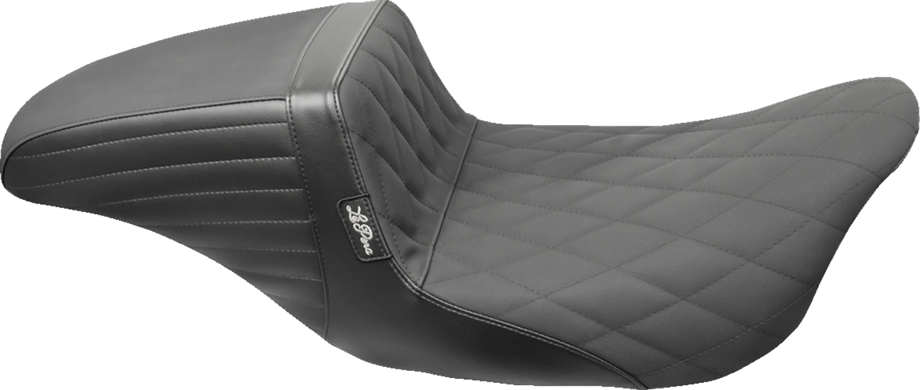 Kickflip Daddy Long Legs Seat - Diamond w/ Gripp Tape - Black - FL '08-'23 [0801-1163]