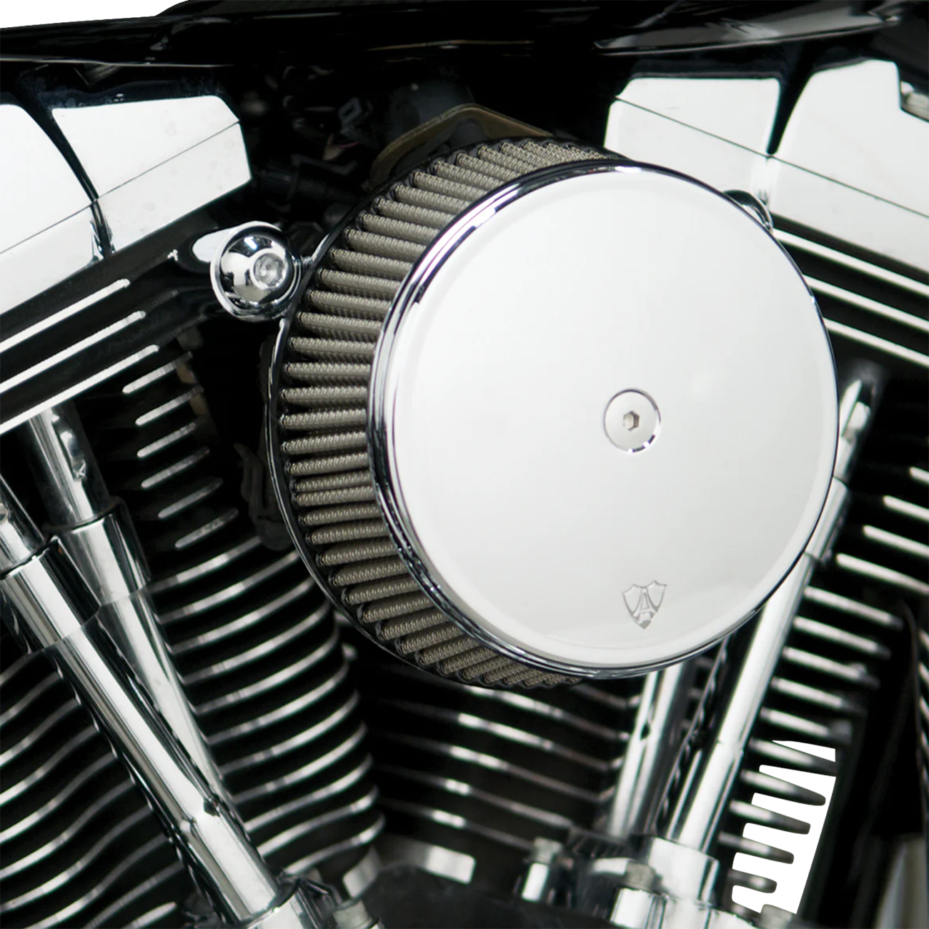 Big Sucker™ Stage I Air Filter Kit — Smooth - Big Sucker™ Stage I Air Filter Kit - Chrome [1010-0870] - Image 2