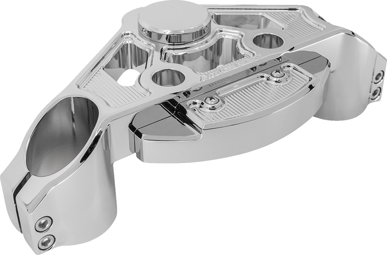 Method® (+2”) Drop Triple Tree - Triple Tree - Chrome - +2 " [0408-0441]
