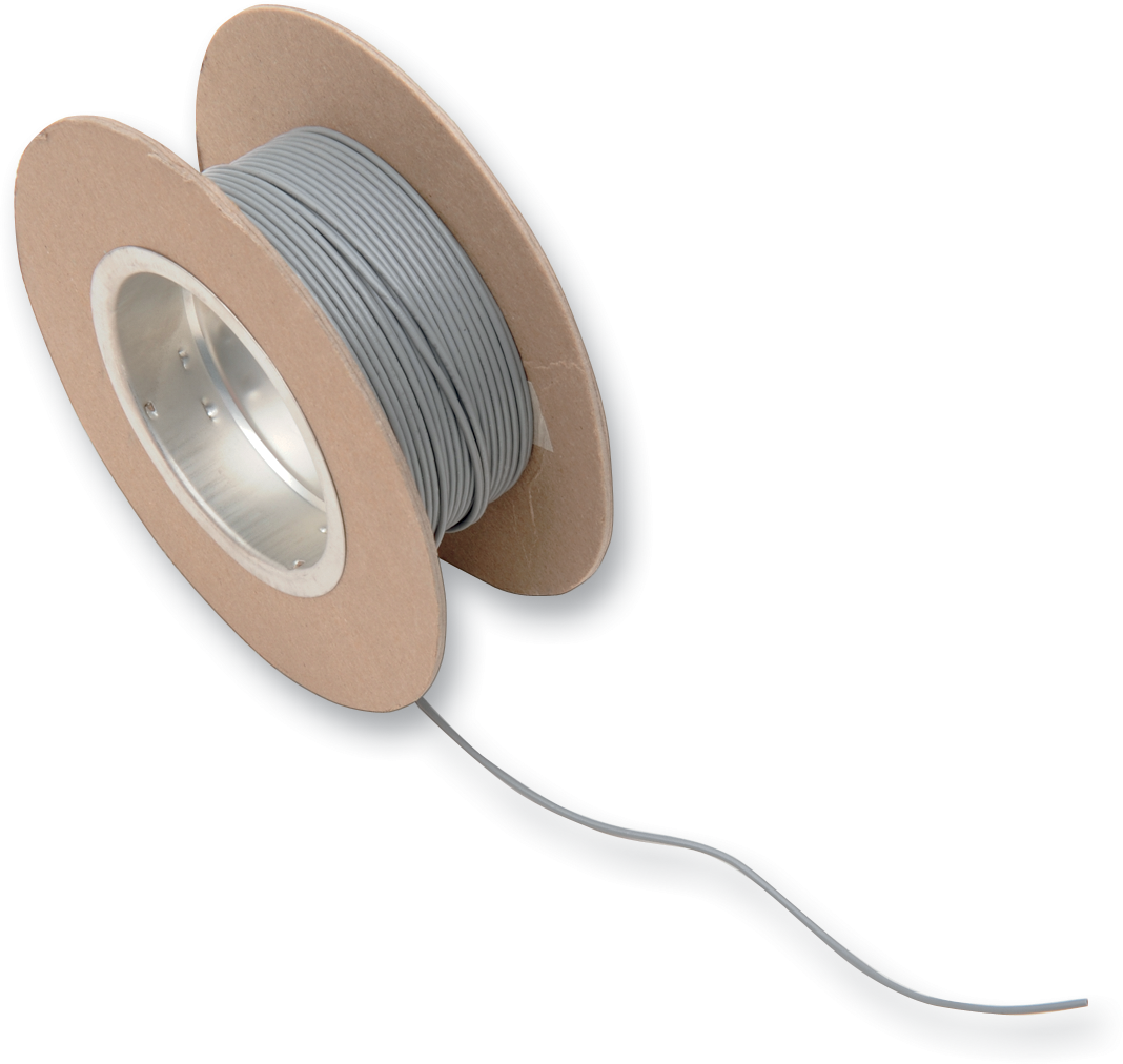 OEM Color Wire Spool - 100' Wire Spool - 18 Gauge - Gray [2120-0513]