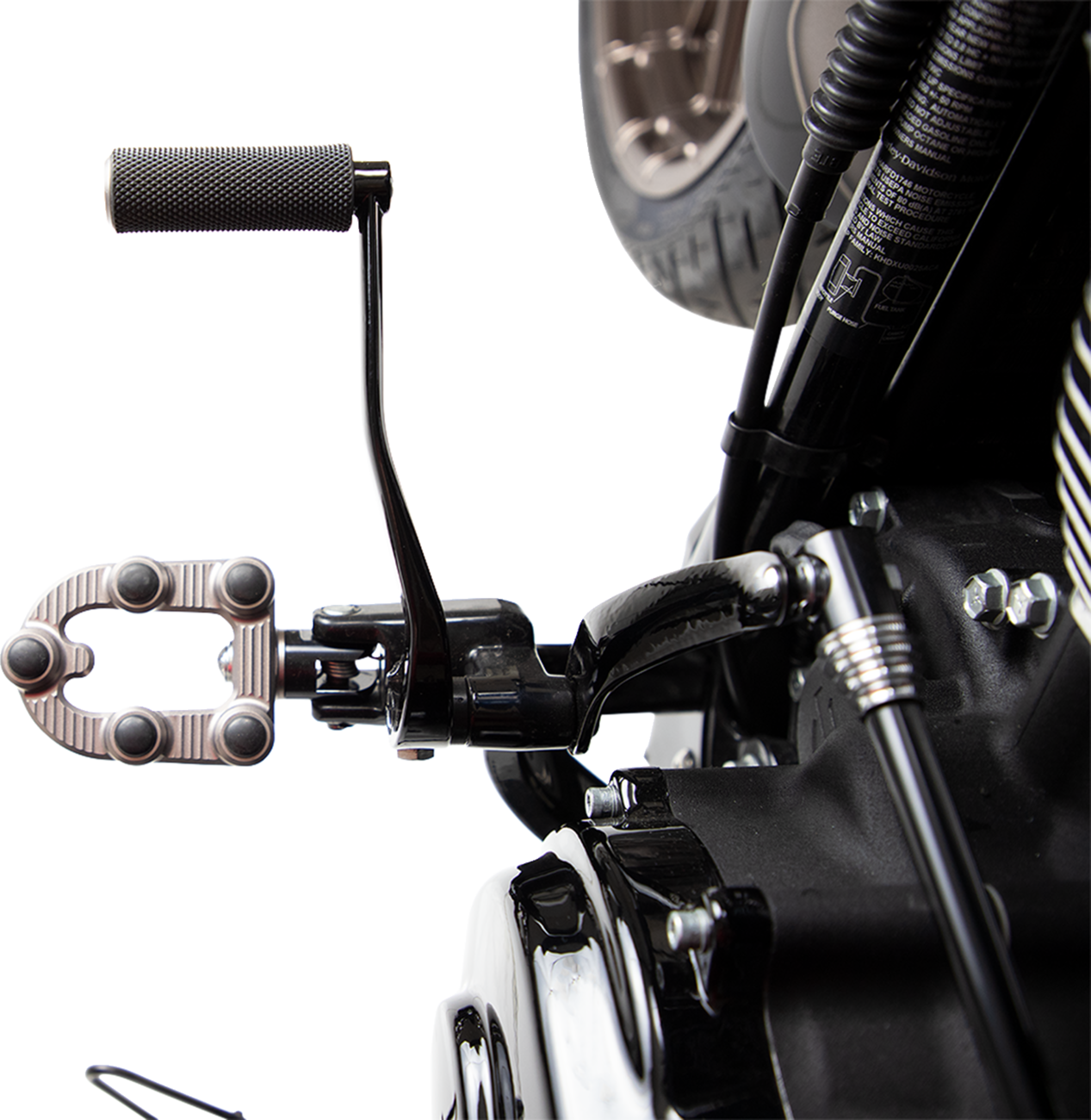 Knurled Shift Peg - Titanium [1620-2158] - Image 2