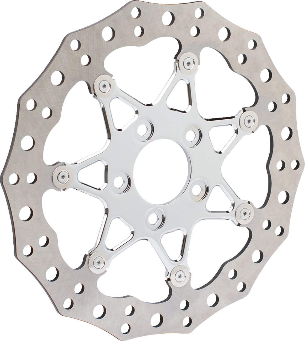 Two-Piece Floating Brake Rotor - Front Rotor - Procross - 11.8" - Chrome [1710-3316]