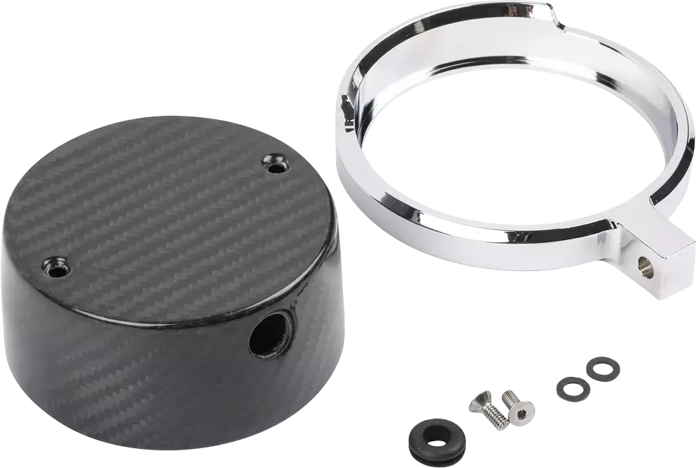 Softail Gauge Relocation Kit - Gauge Relocation Kit - Chrome [2210-0646] - Image 2