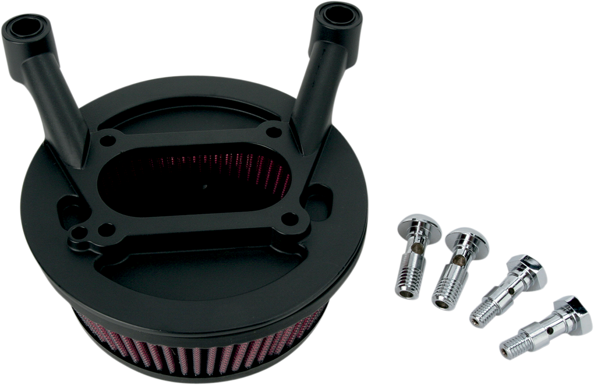Big Sucker™ Stage I Air Filter Kit — Smooth - Big Sucker™ Stage I Air Filter Kit - Wrinkle Black [1010-0877] - Image 2