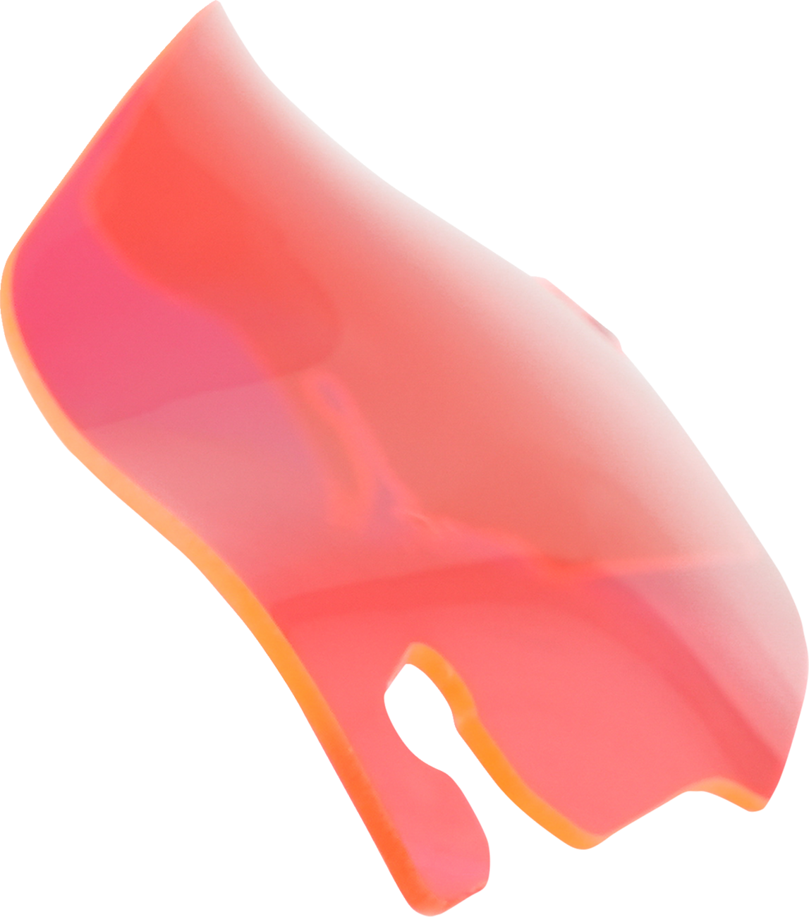 Ice Flare® Windshield - 3-1/2" - Pink Ice - '96-'13 FLHT/FLHX [2310-0758]