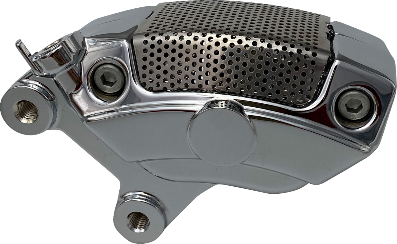 Brake Caliper - Caliper - Front Left - Chrome - '08-'25 Tour [1701-0758]