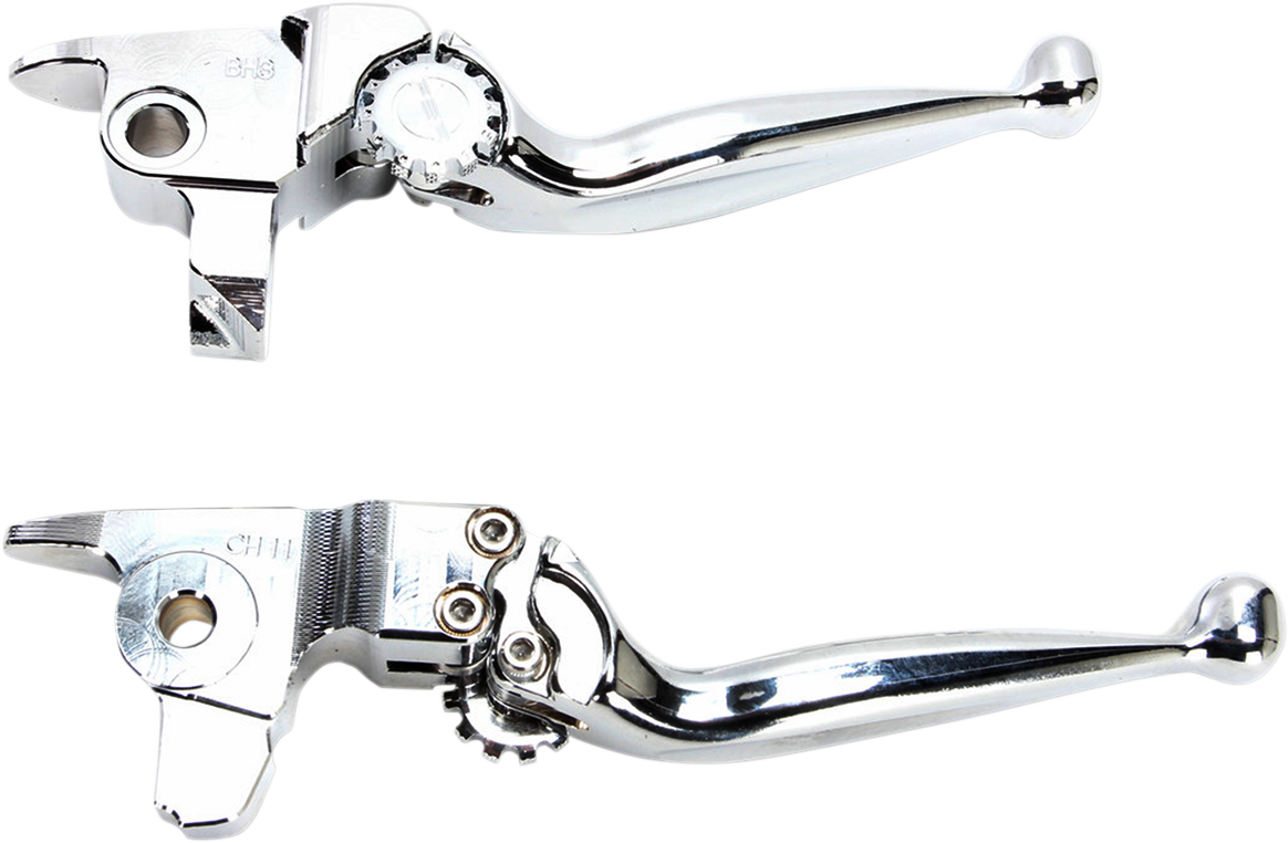 Journey Adjustable Lever Set for Harley Models - Chrome [0610-2034]