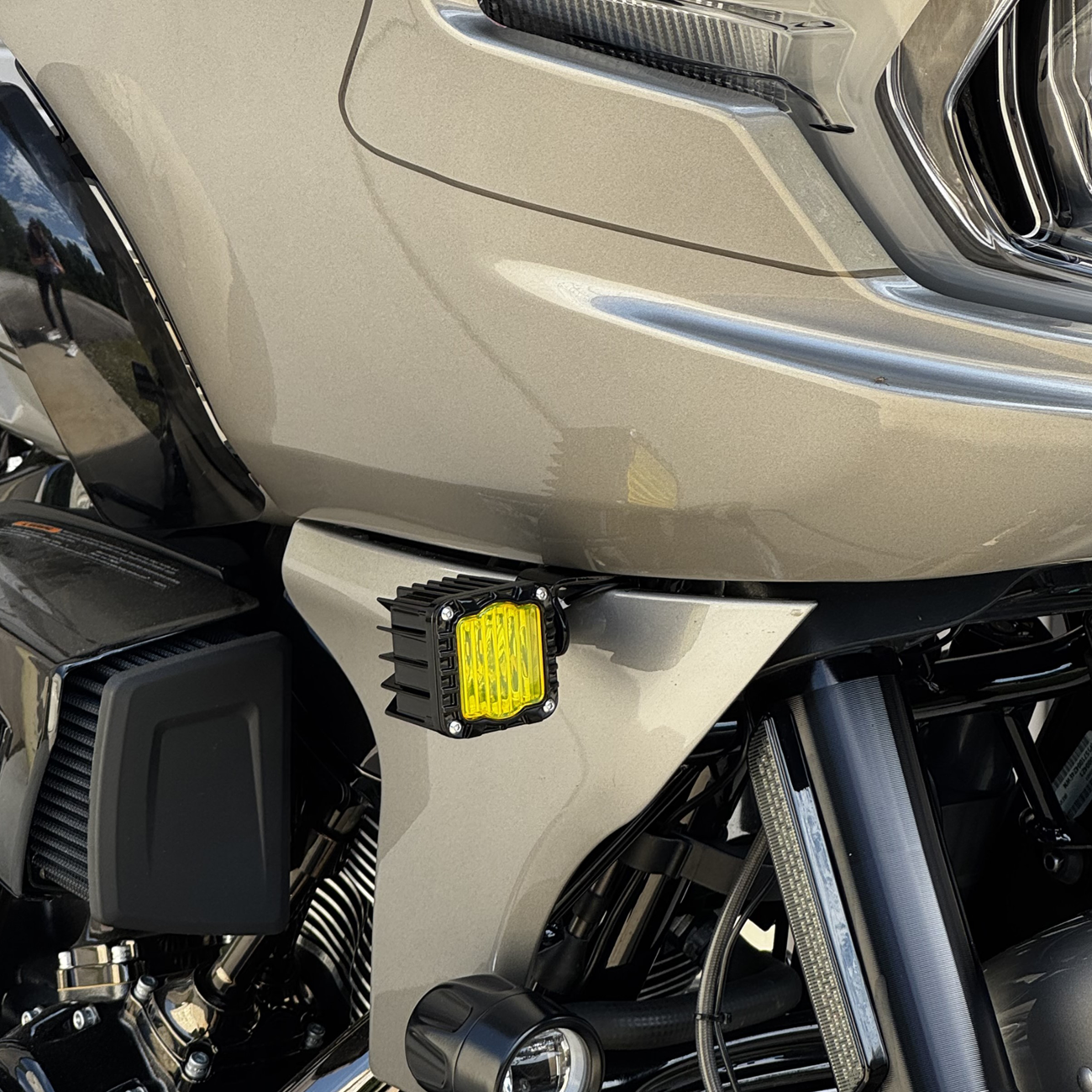 Shark Demon® LED Front Turn Signals - Front Turn Signals - Shark Demo® - LED - Yellow [2040-3442] - Image 2