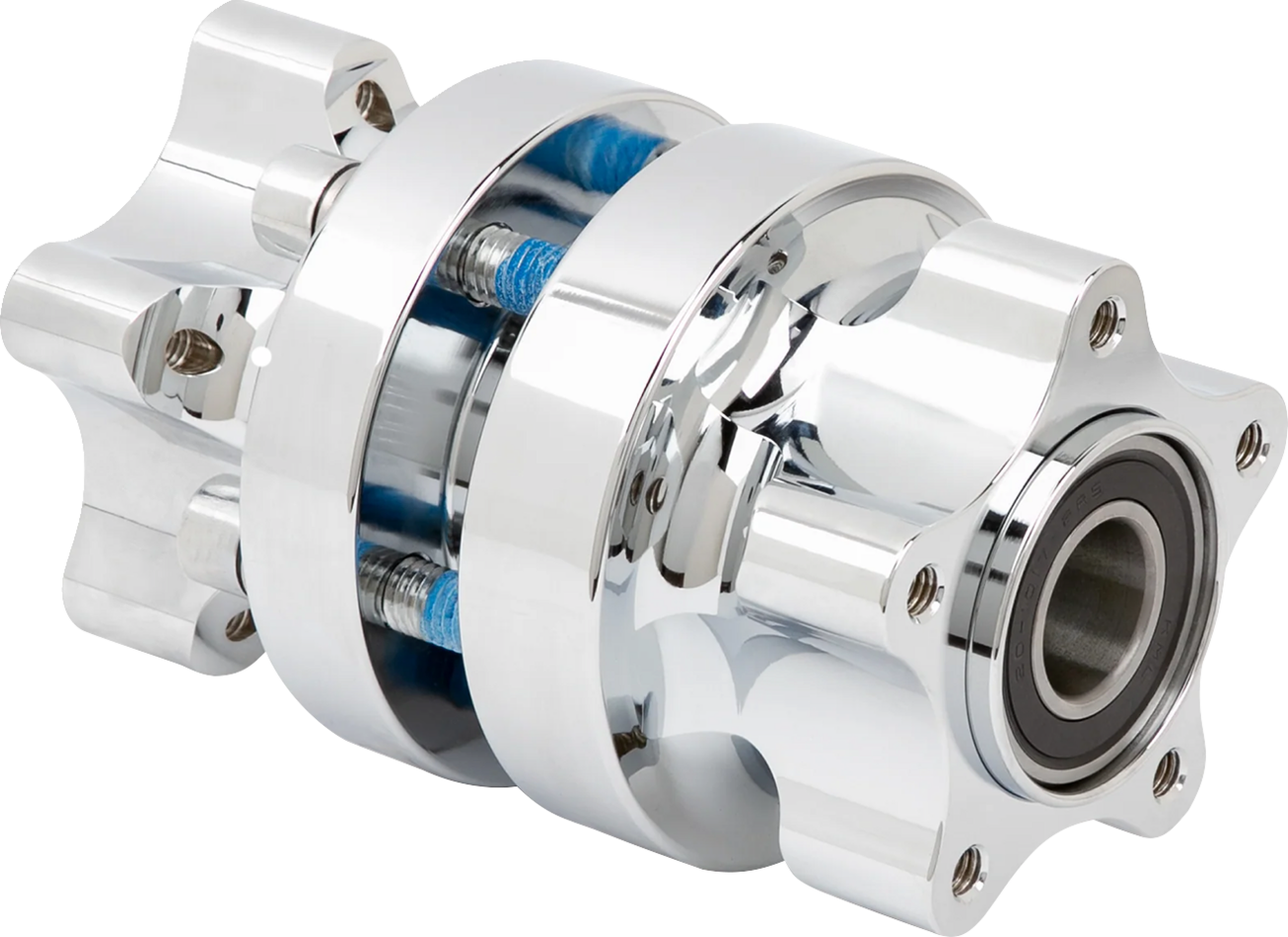 Hub Kit - Front Hub - Cartridge - Chrome - Kit - Softail Low Rider S/ST/El Diablo [0213-1272]