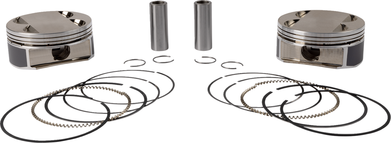 Big Bore Piston Kit - 124" - +.010 - M8 [0911-0084]