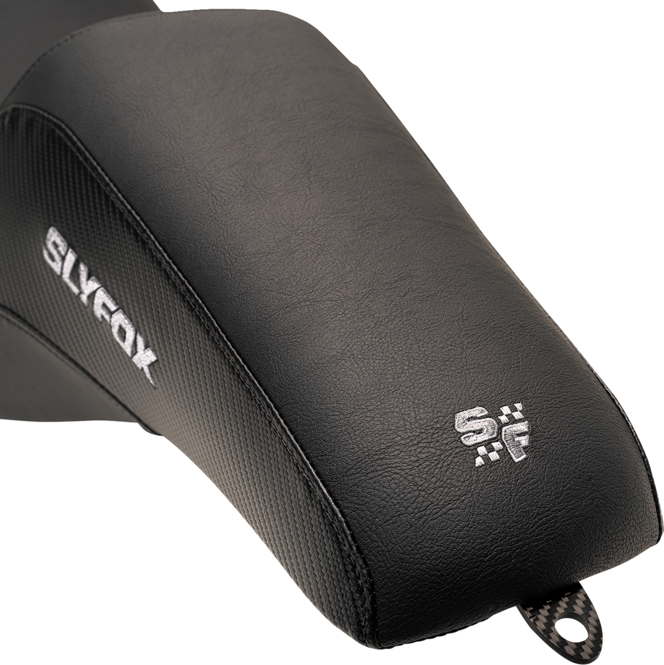 The Drifter Seat - Drifter Seat - Gray Logo - Smooth Vinyl - Carbon Fiber - FL '08-'23 [0801-1615] - Image 5
