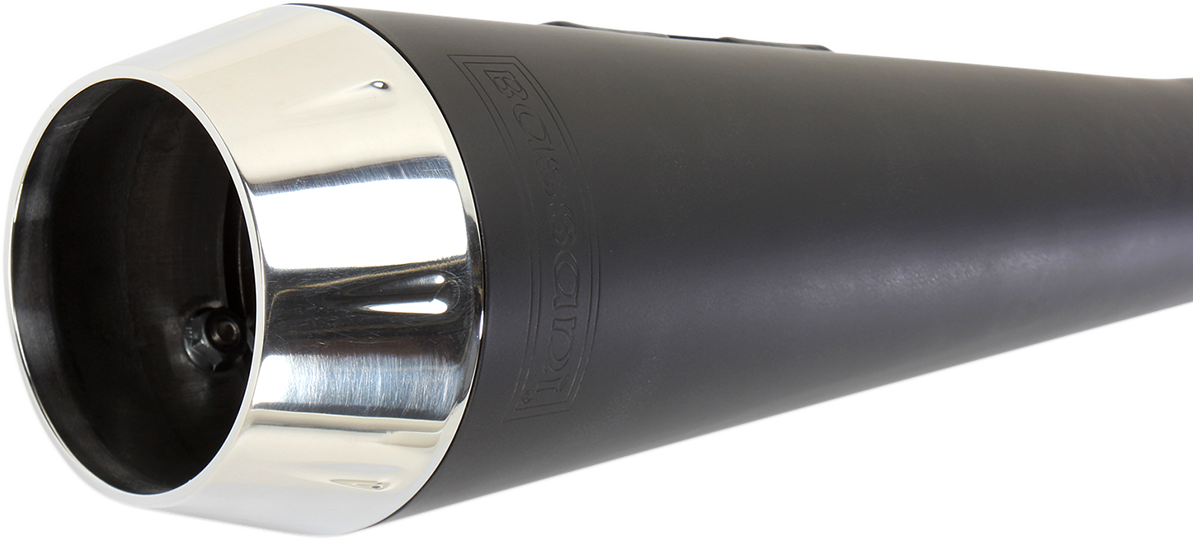 Road Rage 2:1 Exhaust System - Road Rage Exhaust - Black - Short - '06-'17 FXD [1800-1281] - Image 3