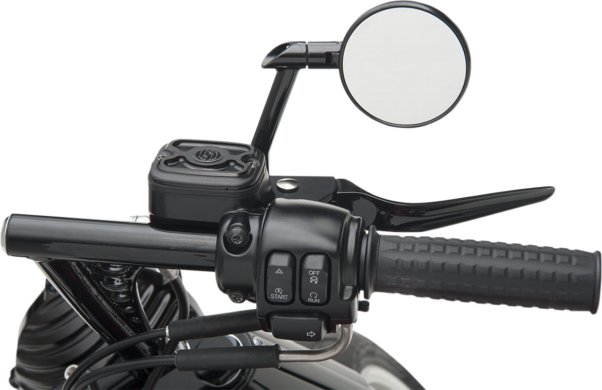 Vision Series Mirror - Mirror - Vision - Side View - Round - Black/Contrast Cut - Left/Right [0640-0733] - Image 2