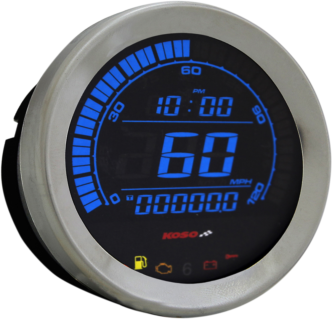 Replacement Gauge - 4" Speedometer - Chrome [2210-0404]