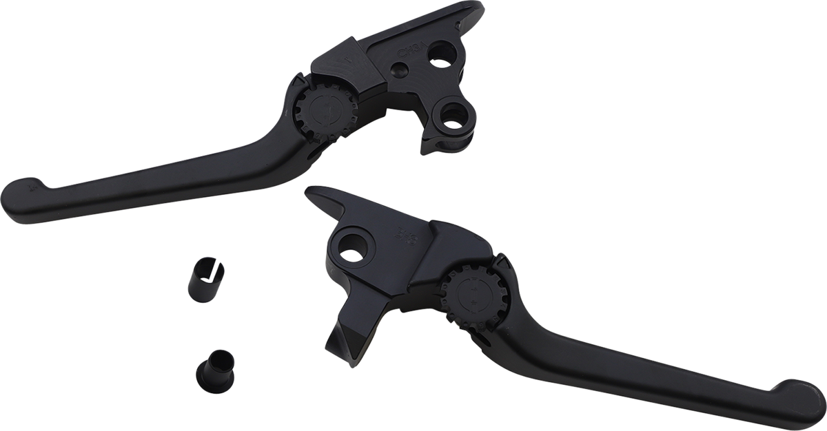 Anthem Adjustable Lever Set for Harley Models - Black [0610-2206]