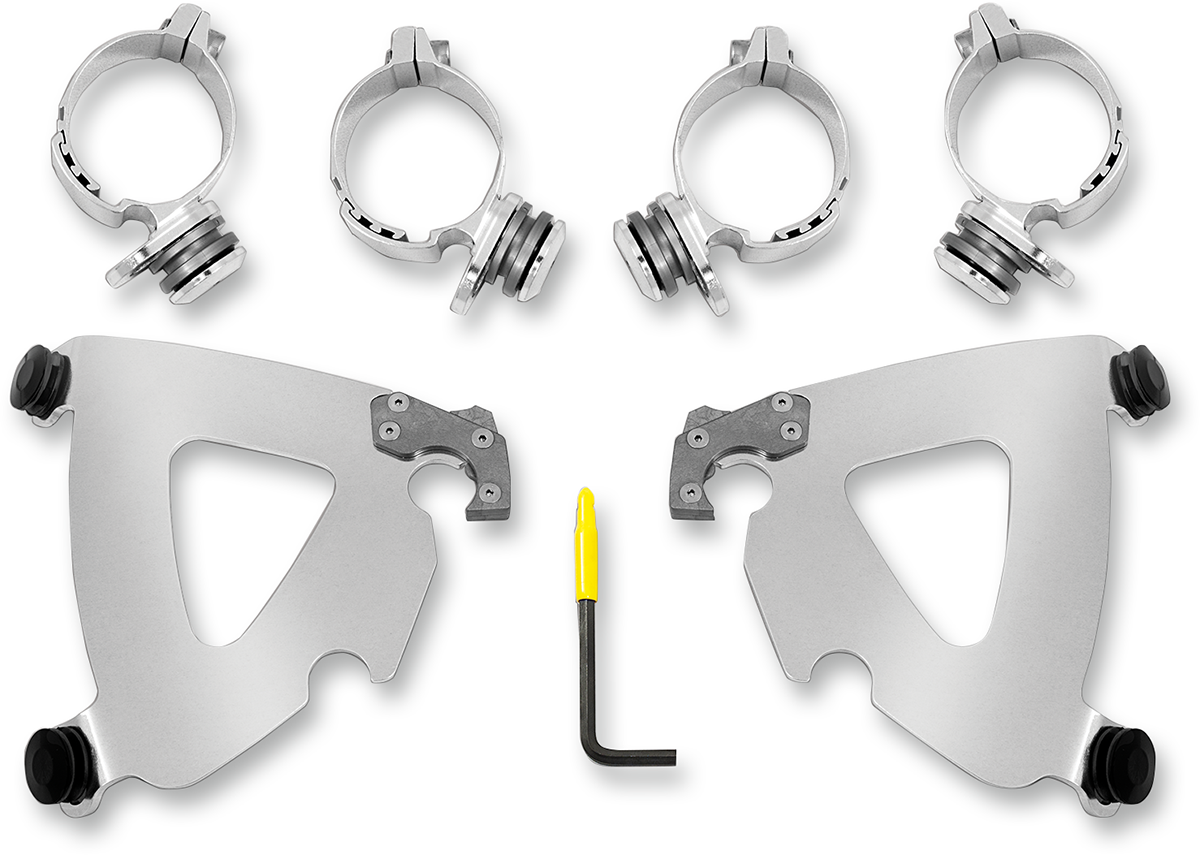 Road Warrior Trigger-Lock Mount Kit - Road Warrior Mounting Kit - Polished - FX [2320-0192]