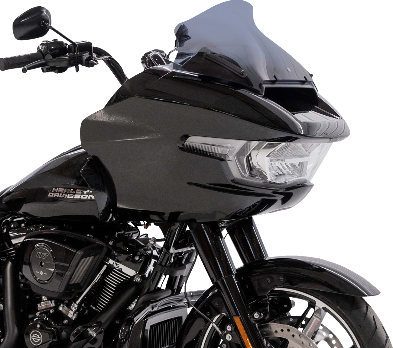 Sport Flare® Windshield - 11" - Dark Smoke - FLTRX [2310-0917] - Image 2