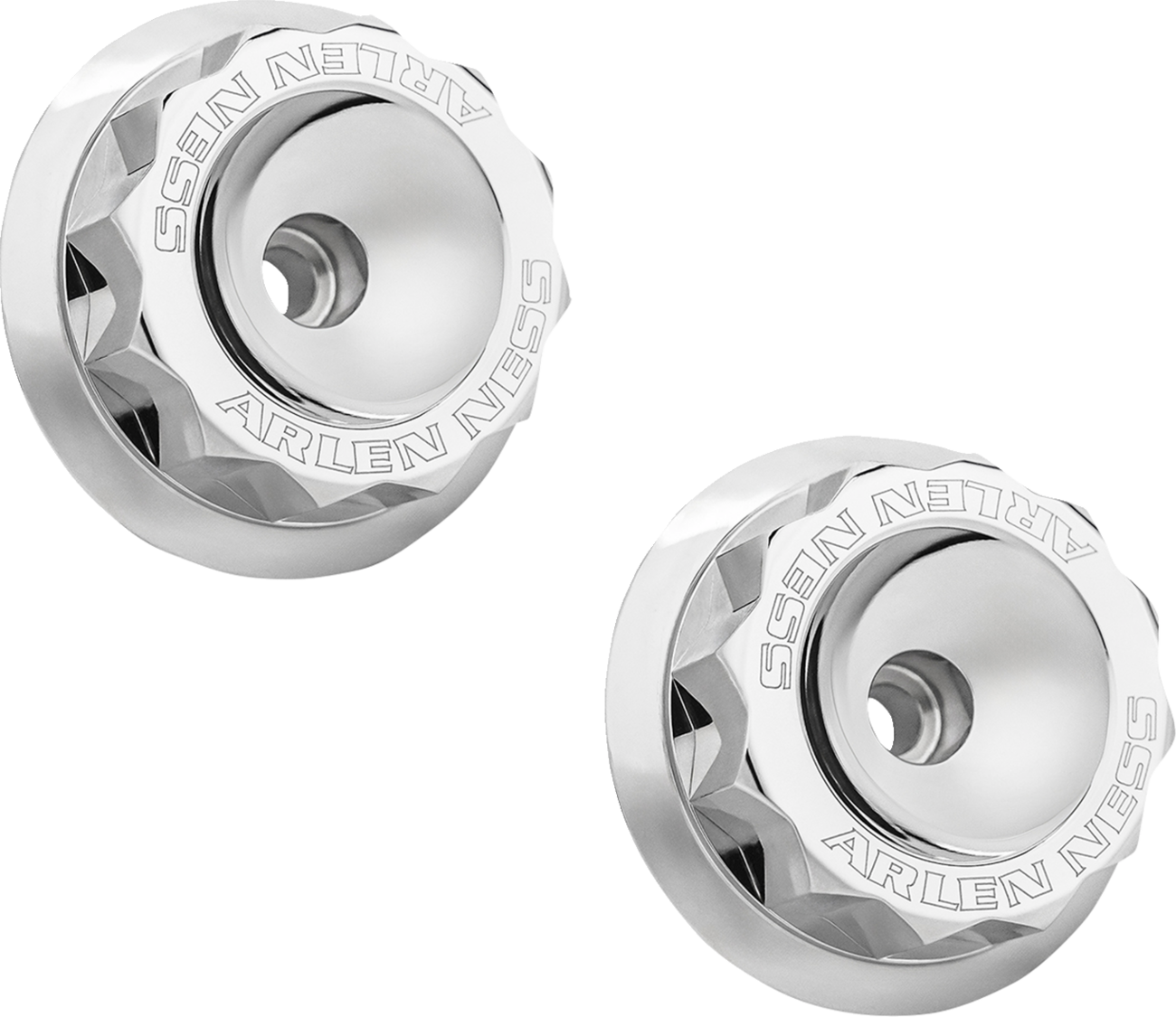 Fork Nut Cover - Chrome [0412-0666]