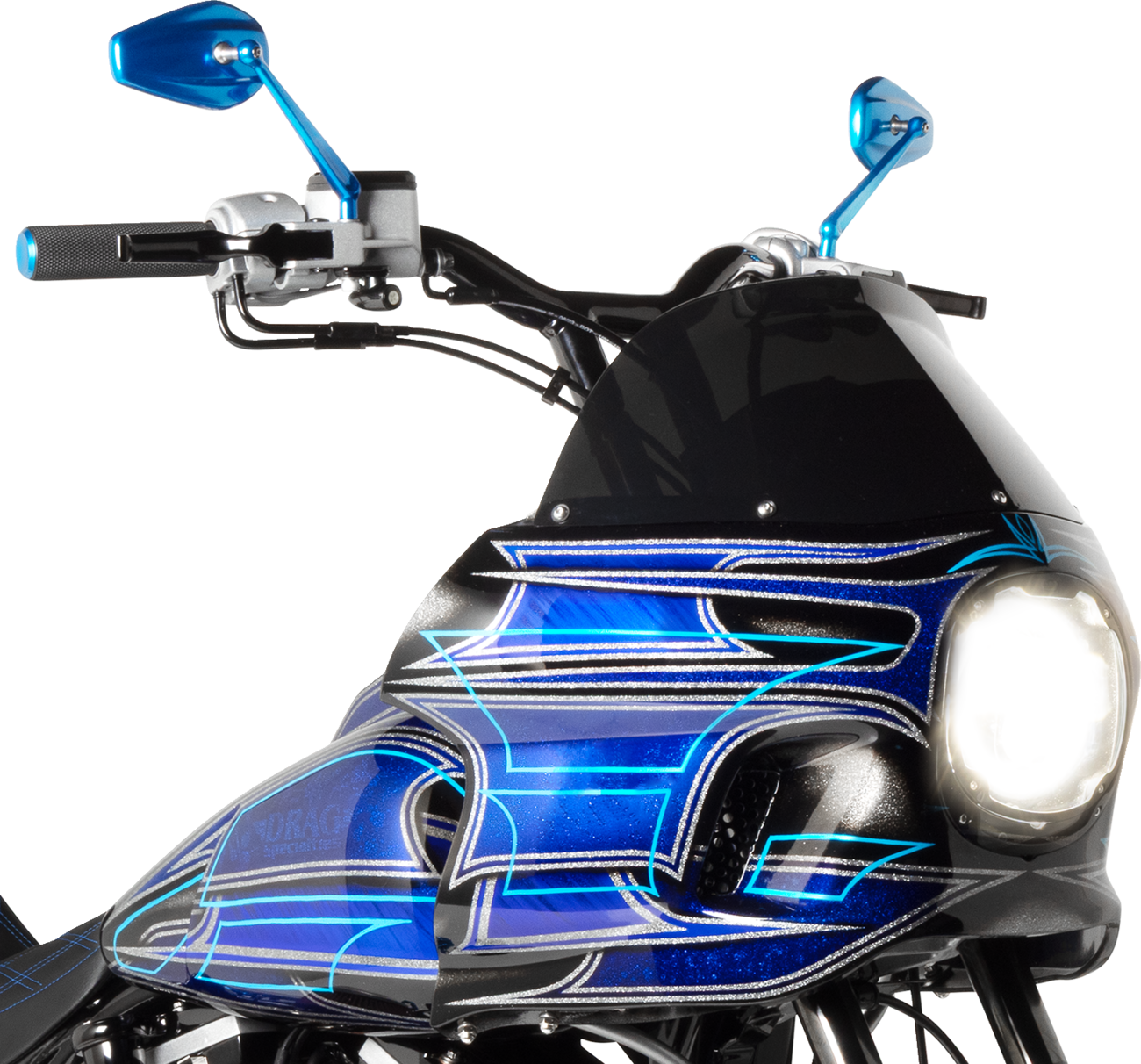 5-3/4" LED Halo Headlamp - Headlight - Black [2001-2483] - Image 3
