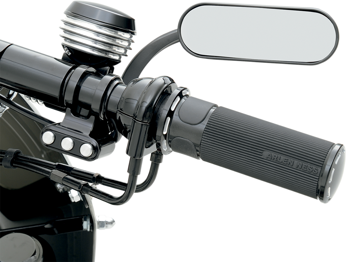 Micro-Mirror - Mirror - Micro - Mini - Side View - Oval - Black - Right [0640-0500] - Image 6