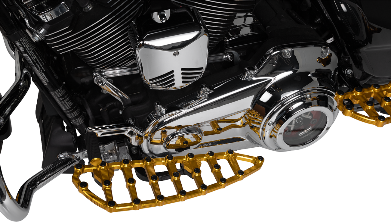 MX Billet Floorboards - MX Driver Floorboards - Gold [1621-0945] - Image 5