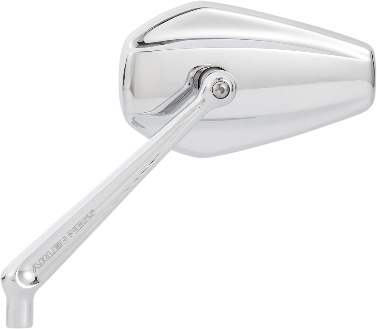 Mini Stocker Forged Mirror - Mirror - Mini/Stocker - Side View - Hexagon - Chrome - Left [0640-1393]