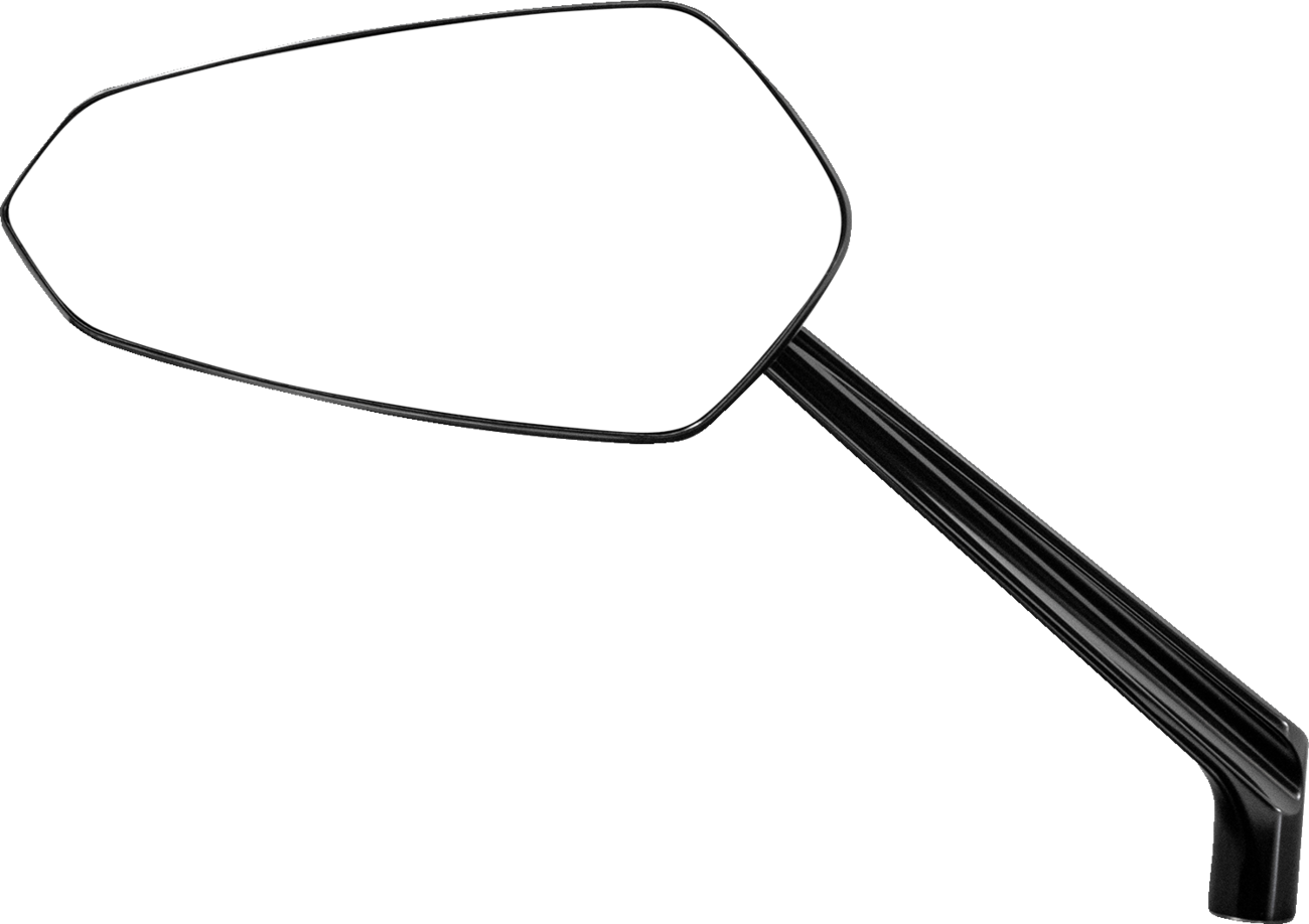 Ascent Pro Mirror - Mirror - Ascent Pro - Black/Gloss - Left - Each [0640-1858] - Image 3