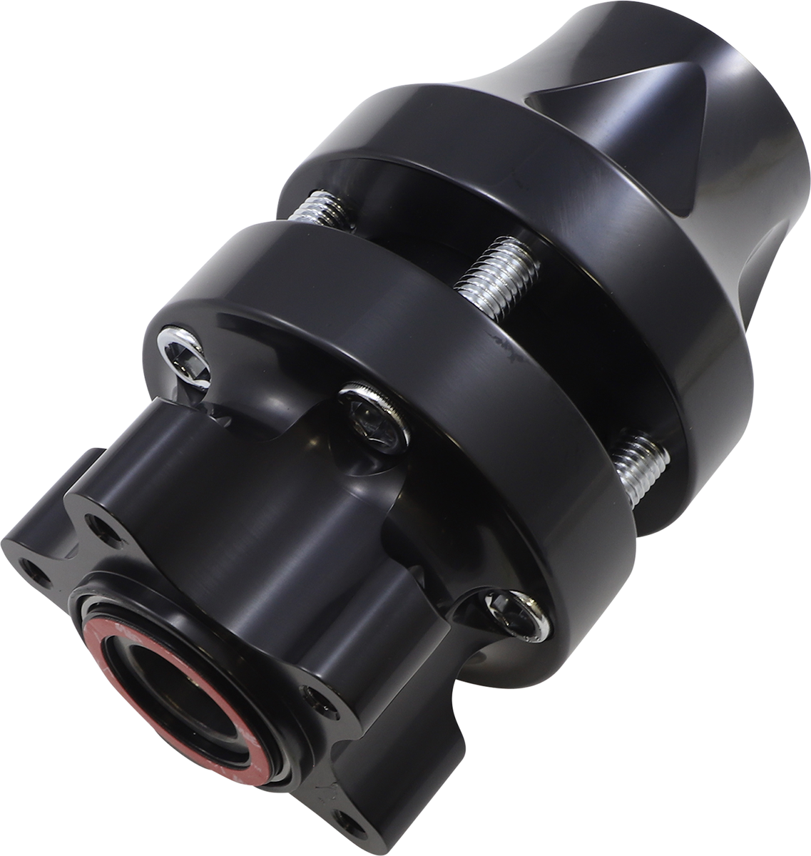 Cartridge Hub - Hub - Cartridge - Front/Single Disc - Black - '08-'25 Touring/Trike [0213-0802]