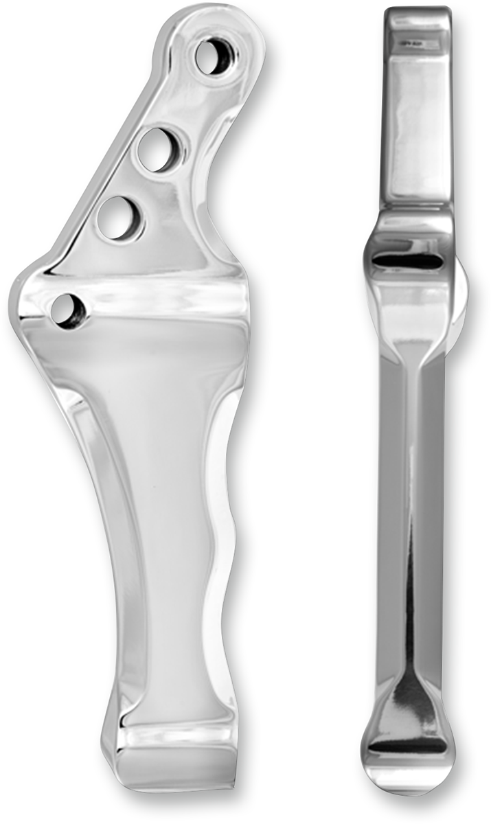 Radial Front Brake Caliper Mounts - Caliper Mount - 13" - Left - Polished [1704-0362] - Image 2