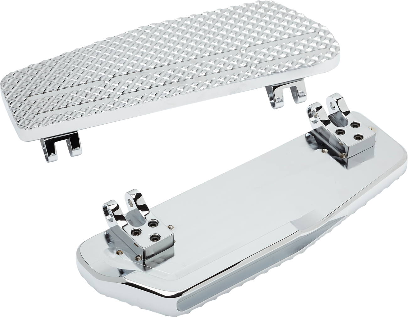 County Line Floorboards - County Line Billet Floorboards - Chrome - FL [1621-1134] - Image 2