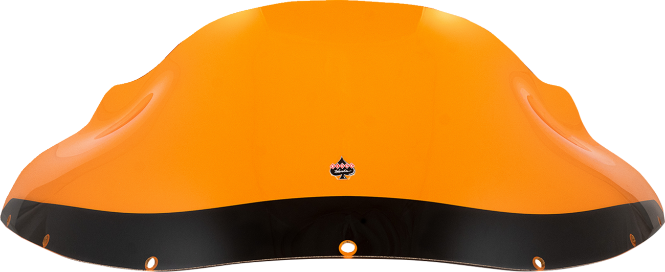 Kolor Flare® Windshield - 9" - Orange - FXRP [2310-0775] - Image 2