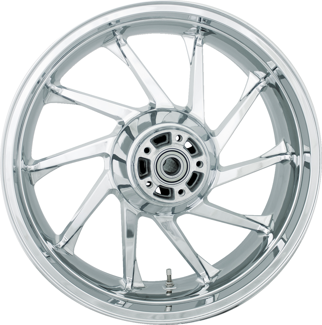 Hurricane Precision Cast 3D Wheel - Wheel - Hurricane 3D - Rear - Single Disc/with ABS - Chrome - 18x5.5 [0202-2185]