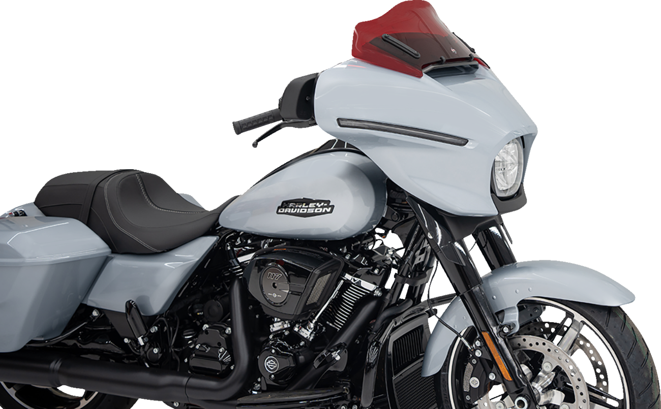 Kolor Flare® Windshield - 8" - Red - '23-'25 FLHX [2310-0878] - Image 3