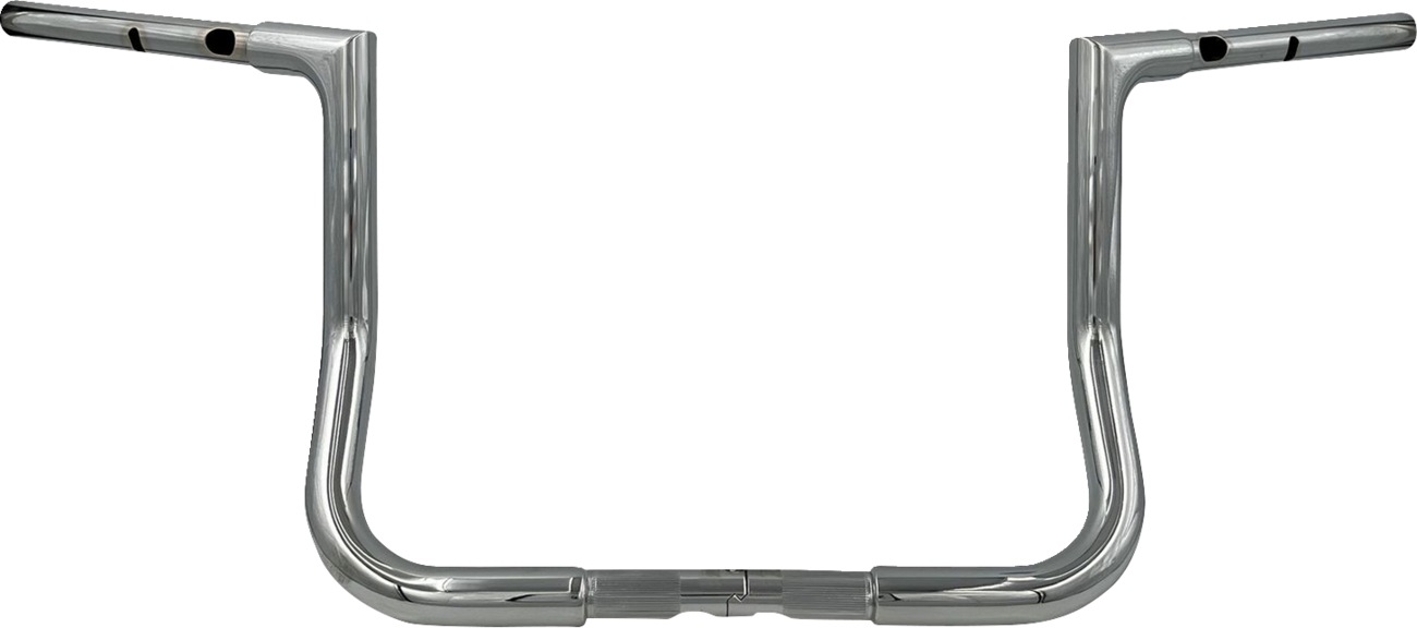 1-1/4" EZ Install Flat Top Handlebar - 12" - Chrome [0601-6335]
