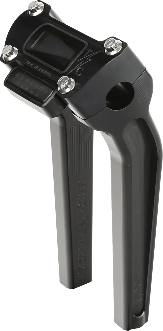 Handlebar Risers - Pull Back - 9-1/2" - Black [0602-1050] - Image 2