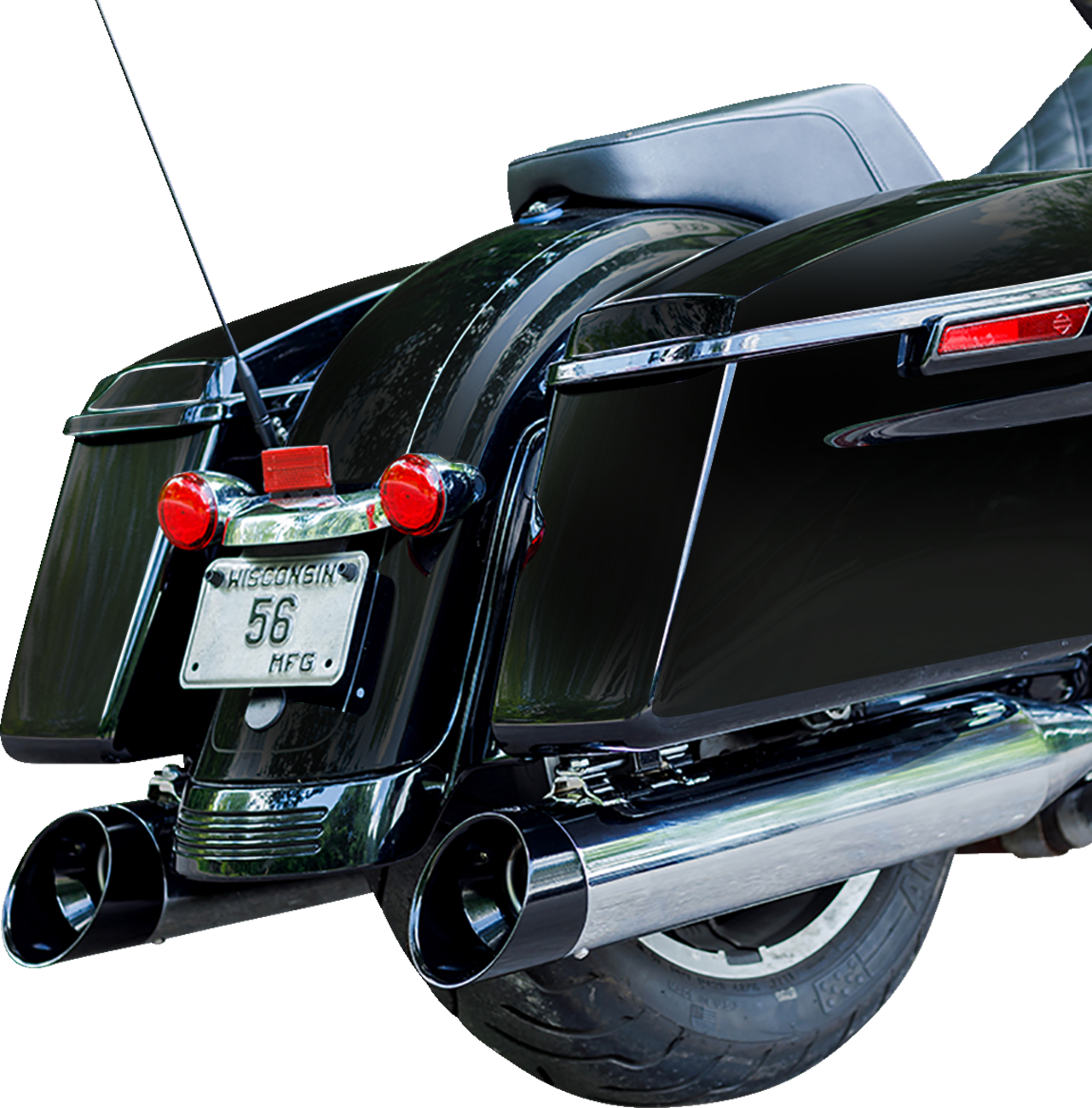 4-1/2" MK45 Cutlass Performance Mufflers - 4-1/2" Chrome MK45 Cutlass Performance Mufflers [1801-1496] - Image 2