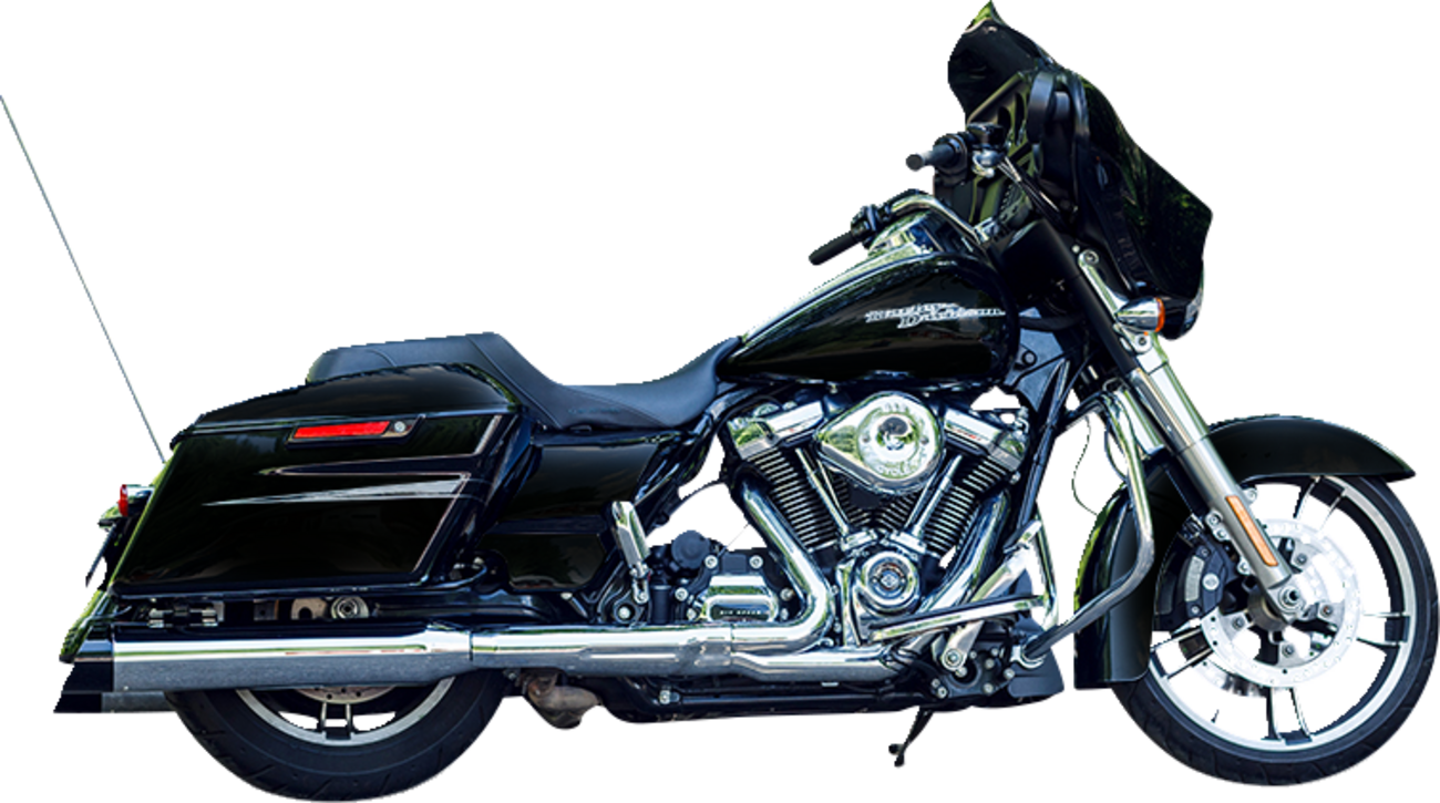4-1/2" MK45 Cutlass Performance Mufflers - 4-1/2" Chrome MK45 Cutlass Performance Mufflers [1801-1494]