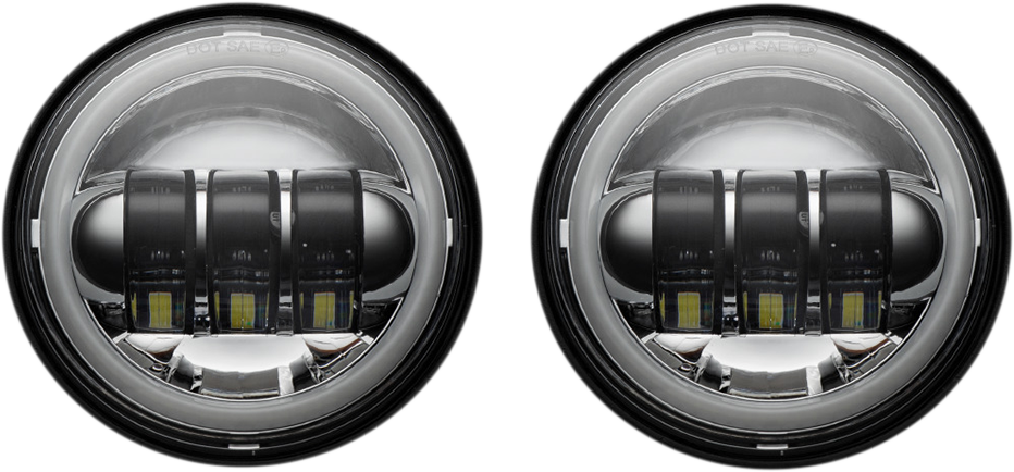 4.5" Passing Lamps with Halo - 4.5" Passing Lamp - with Halo - Chrome [2001-2381]