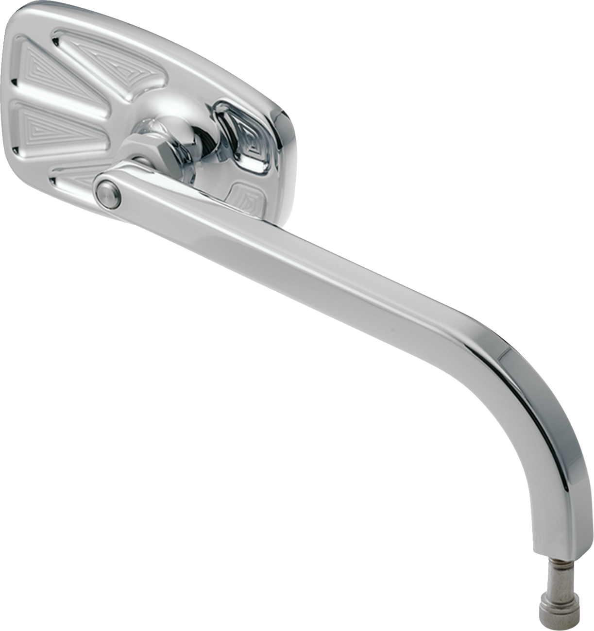 No. 8 Cafe Mirror - Mirror - No. 8 Cafe - Standard - Rectangle - Chrome - Right [0640-1775] - Image 2