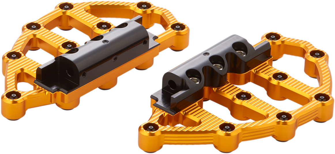 MX Billet Floorboards - MX Passenger Floorboards - Gold [1621-0950] - Image 3