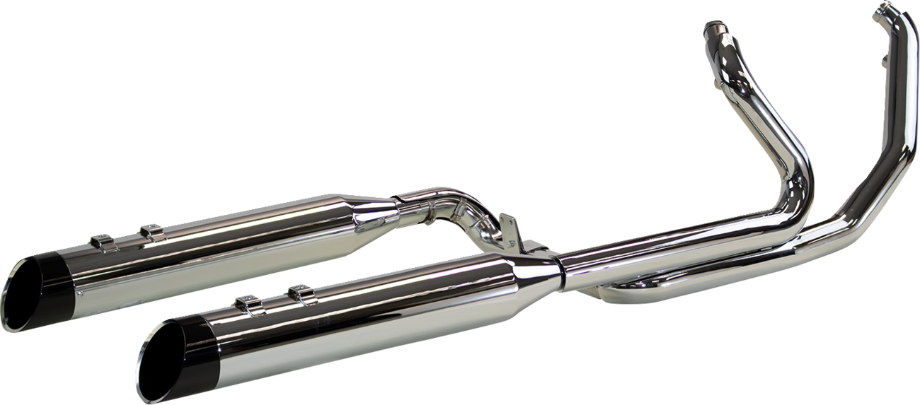2-Into-2 Two-Step Crossover Header System - Chrome - FL [1800-2480]