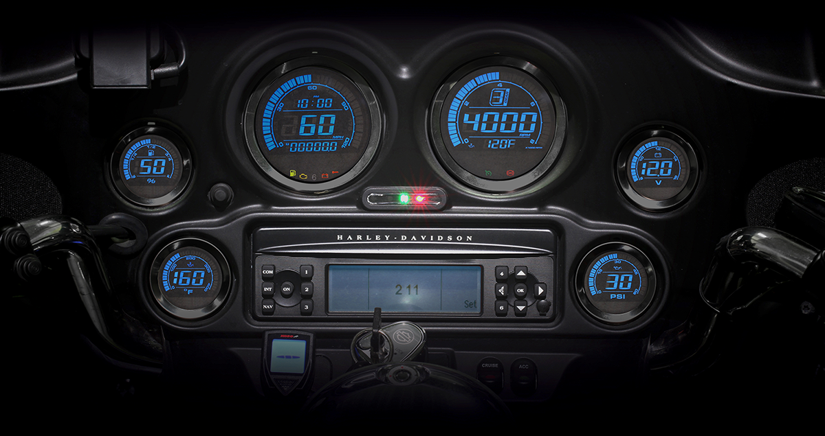 HD-02 Six-Piece Gauge Kit - HD-02 6-Piece Gauge Kit - Black [2210-0496] - Image 3