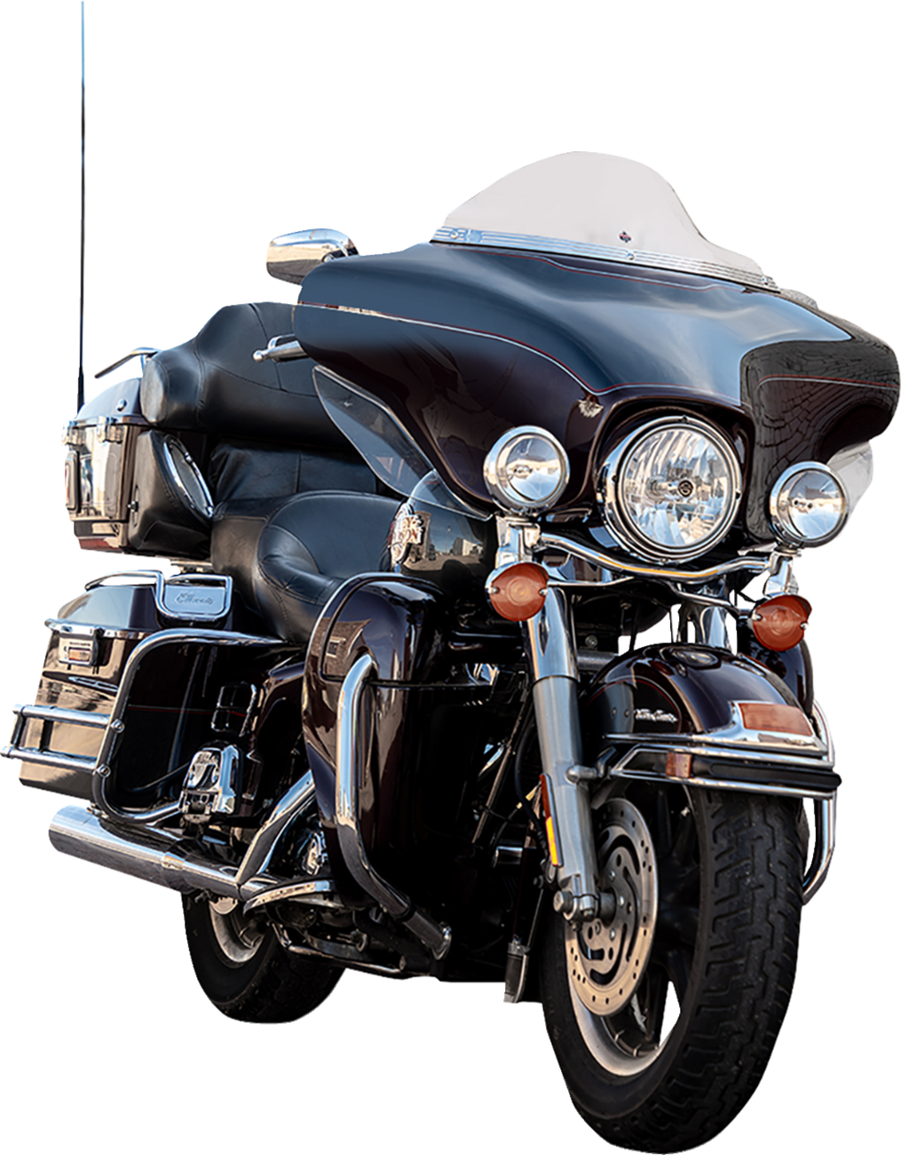 Flare® Windshield - 6-1/2" - Clear - '96-'13 FLH [2310-0823] - Image 3